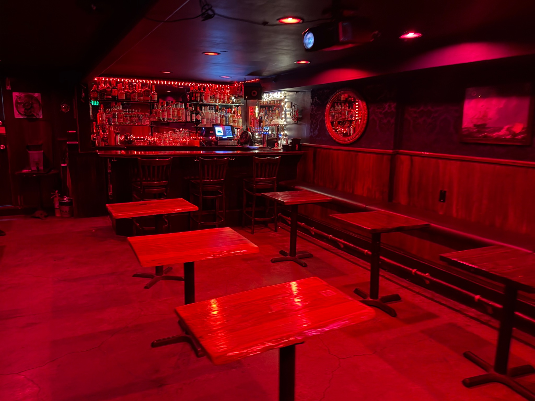 basement bar